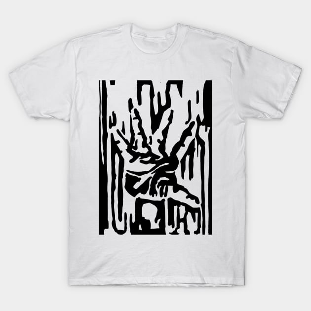 Hand T-Shirt by Mansemat